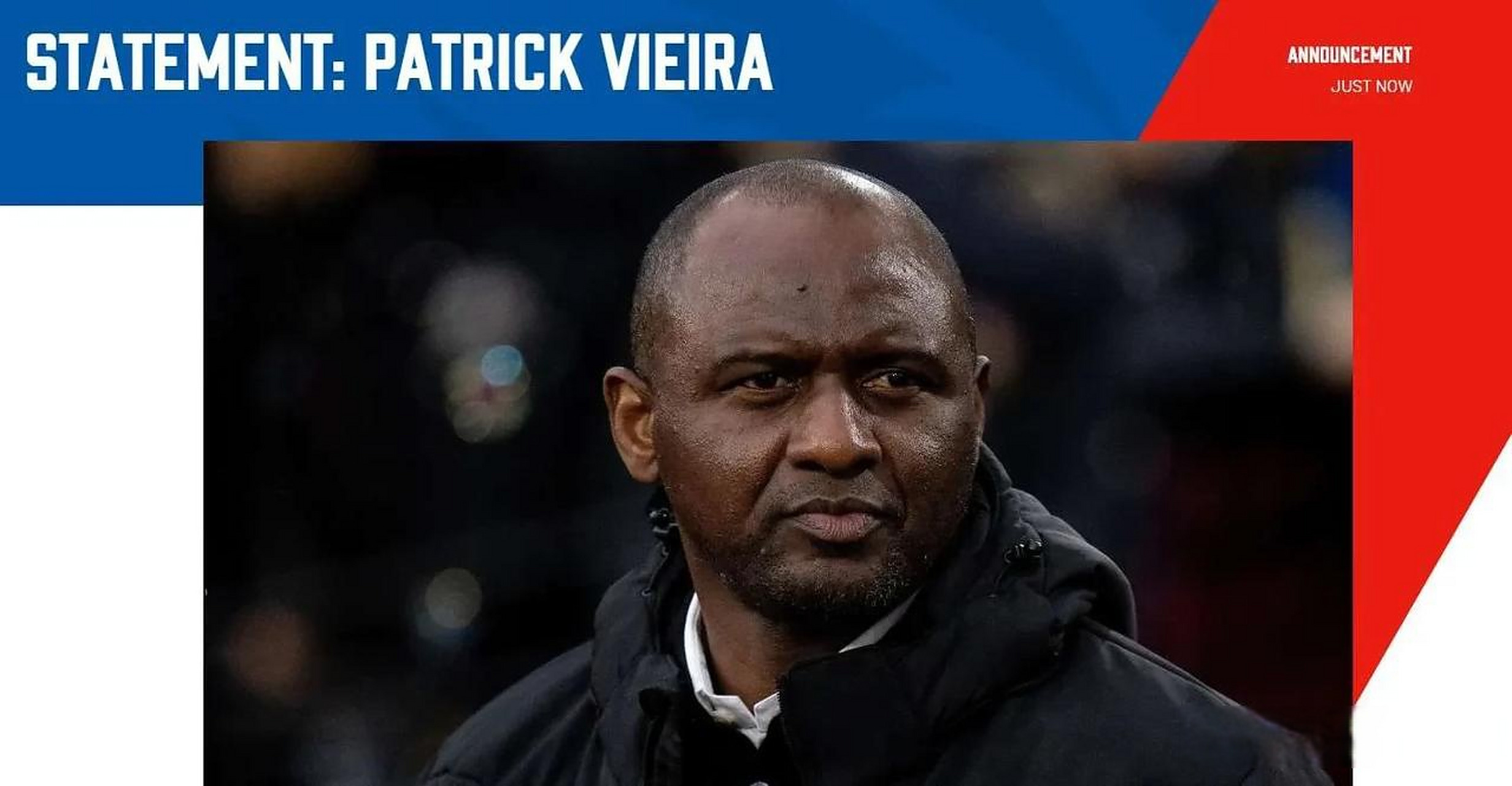 水晶宫主帅霍奇森球队需提高士气赢得胜利